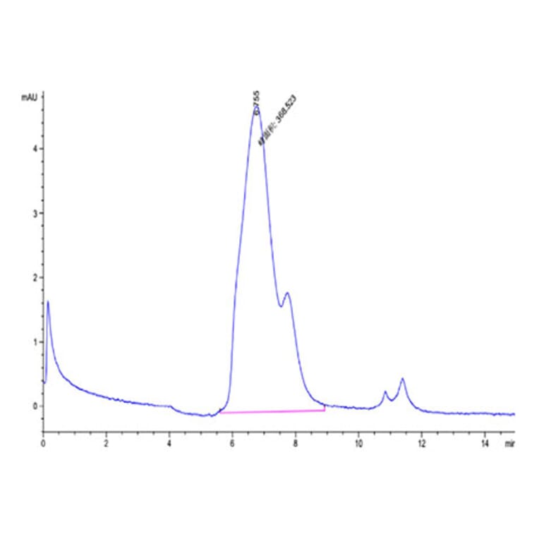 SEC-HPLC - Recombinant Mouse GITR Protein (C-terminal His Tag) (A331893) - Antibodies.com