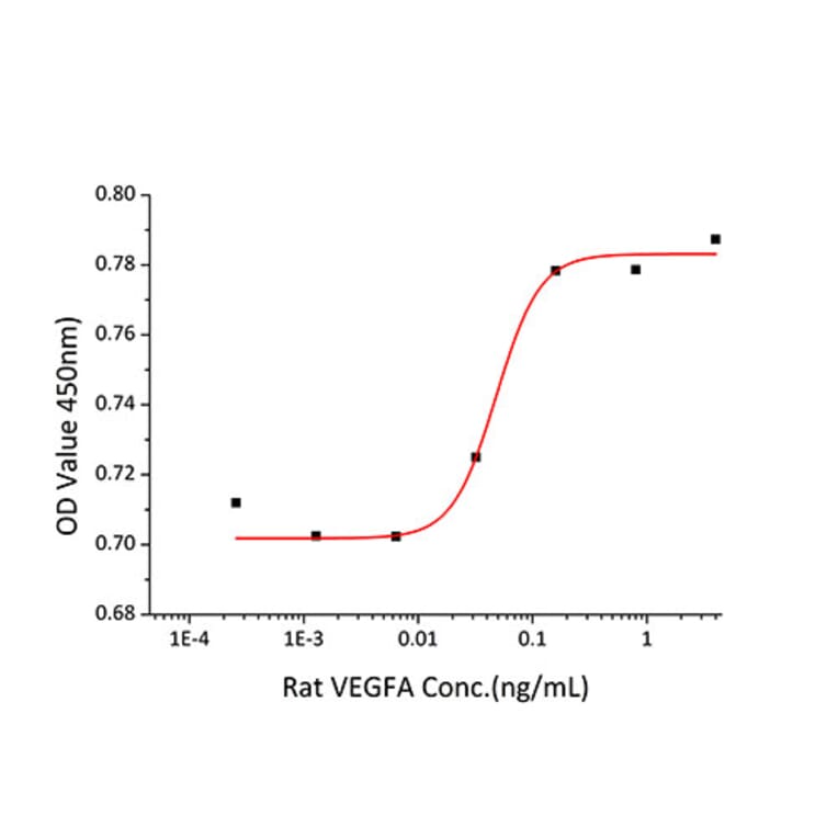 Proliferation Assay - Recombinant Rat VEGF-A Protein (C-terminal His Tag) (A331934) - Antibodies.com