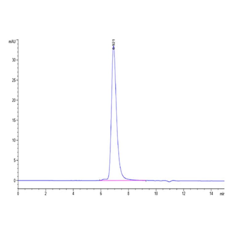 SEC-HPLC - Recombinant SARS-CoV-2 Spike RBD Protein (C-terminal Mouse Fc Tag) (A331944) - Antibodies.com