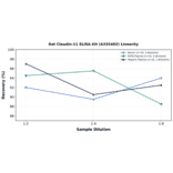 Linearity - Rat Claudin-11 ELISA Kit (A335402) - Antibodies.com