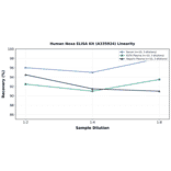 Linearity - Human Noxa ELISA Kit (A335924) - Antibodies.com