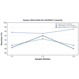 Linearity - Human CD43 ELISA Kit (A335997) - Antibodies.com