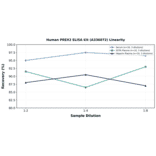 Linearity - Human PREX2 ELISA Kit (A336072) - Antibodies.com