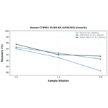 Linearity - Human CYB5R1 ELISA Kit (A336345) - Antibodies.com