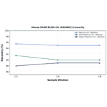 Linearity - Mouse RAGE ELISA Kit (A336601) - Antibodies.com