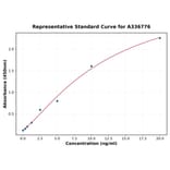 Standard Curve - Rat AFP ELISA Kit (A336776) - Antibodies.com