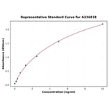 Standard Curve - Rat Myelin Basic Protein ELISA Kit (A336818) - Antibodies.com