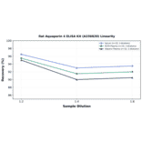 Linearity - Rat Aquaporin 4 ELISA Kit (A336820) - Antibodies.com
