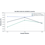 Linearity - Rat ERK1 ELISA Kit (A336932) - Antibodies.com