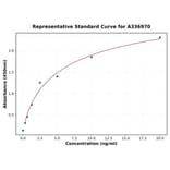 Standard Curve - Rat JNK1 ELISA Kit (A336970) - Antibodies.com