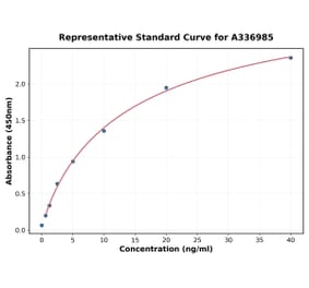 Standard Curve - Rat Myoglobin ELISA Kit (A336985) - Antibodies.com