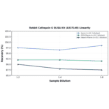 Linearity - Rabbit Cathepsin K ELISA Kit (A337148) - Antibodies.com