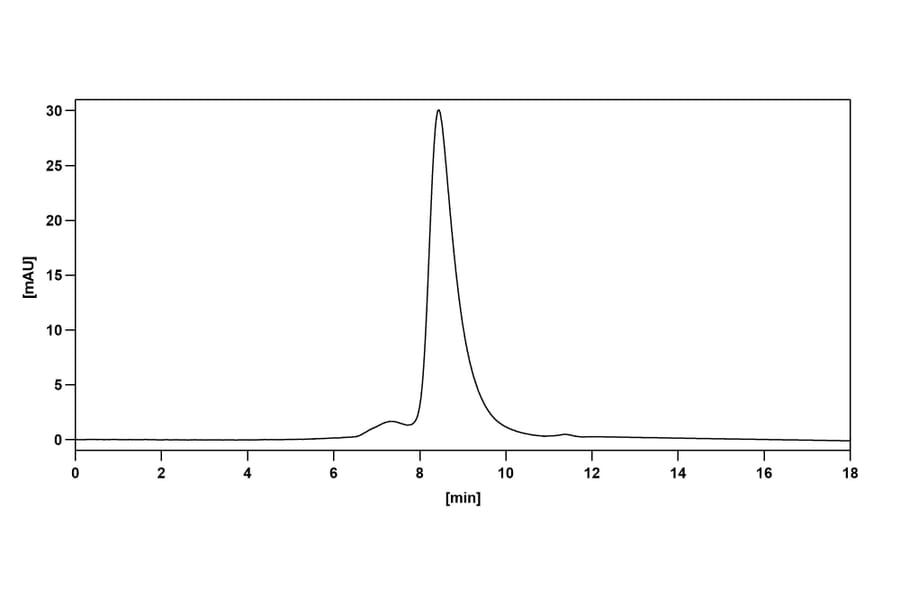 Chromatography profile - Indatuximab Biosimilar - Anti-Syndecan 1 Antibody - BSA and Azide free (A338595) - Antibodies.com