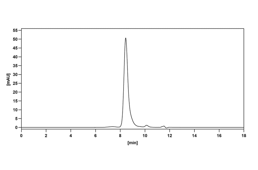 Chromatography profile - Aprutumab Biosimilar - Anti-FGFR2 Antibody - BSA and Azide free (A338697) - Antibodies.com