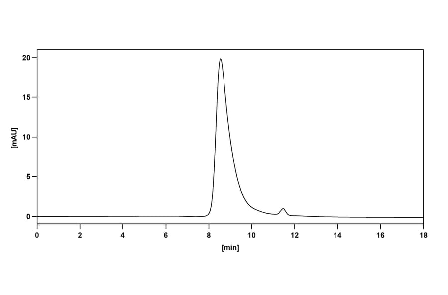 Chromatography profile - Idactamab Biosimilar - Anti-ASCT2 Antibody - BSA and Azide free (A339102) - Antibodies.com
