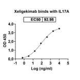 Dose-response - Xeligekimab Biosimilar - Anti-IL-17A Antibody - BSA and Azide free (A339150) - Antibodies.com
