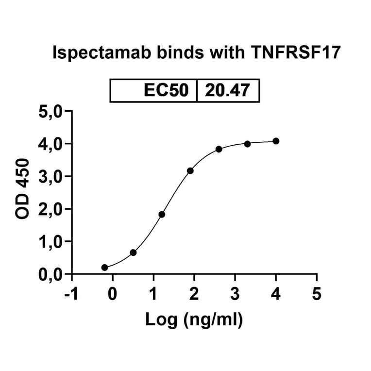 Dose-response - Ispectamab Biosimilar - Anti-BCMA Antibody - BSA and Azide free (A339204) - Antibodies.com