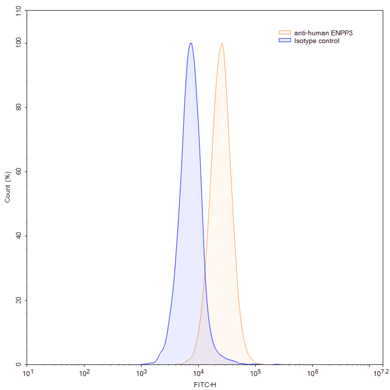 Chromatography profile - Anti-ENPP3 Antibody [AGS-16C3F] Biosimilar - BSA and Azide free (A339685) - Antibodies.com