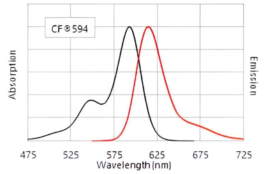 CF®594 - Donkey Anti-Chicken IgY H&L Antibody (CF®594), Cross-Adsorbed (A343575) -Antibodies.com