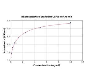 Standard Curve - Human RKIP ELISA Kit (A5764) - Antibodies.com