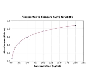 Standard Curve - Human Quiescin Q6 ELISA Kit (A5856) - Antibodies.com