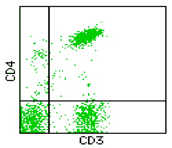 Mouse anti-Human CD3/CD4, FITC/PE Conjugated mAb from Signalway Antibody (28234) - Antibodies.com