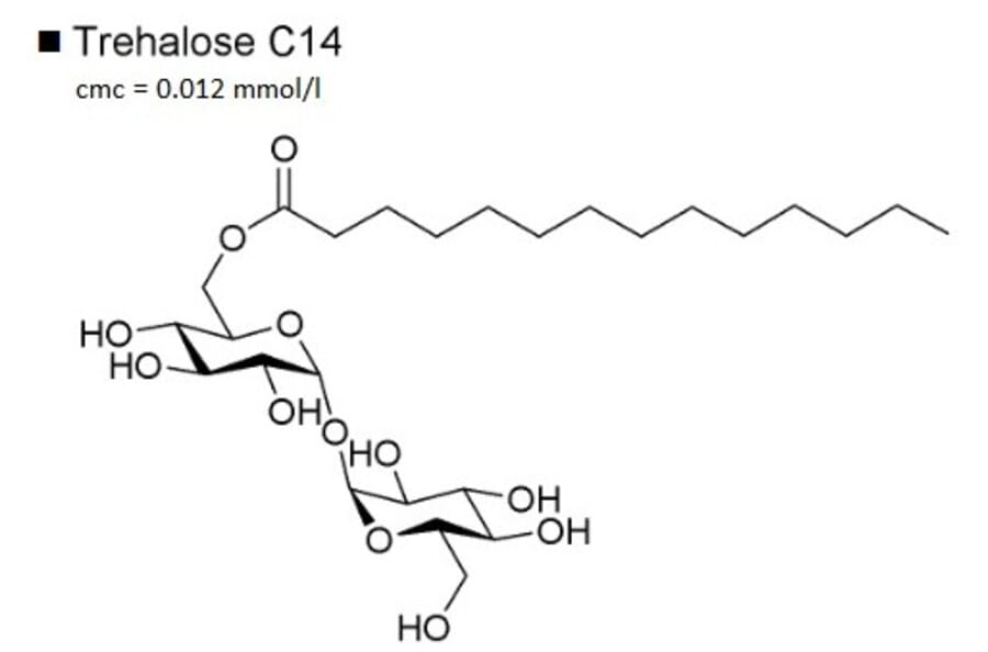 Structure - Trehalose C14 - Trehalose Dimyristate (A57193) - Antibodies.com