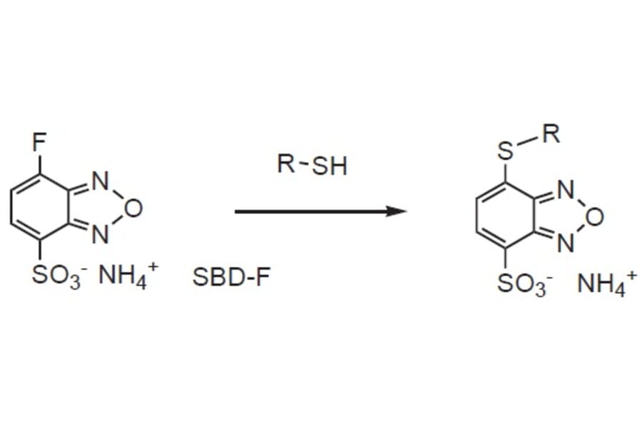 Diagram - SBD-F - Thiol Detection Reagent (A57232) - Antibodies.com