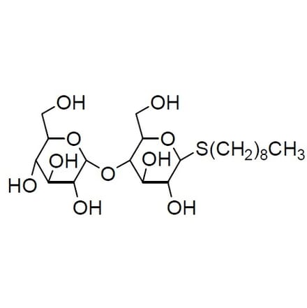 Structure - n-Nonyl-ß-D-Thiomaltoside - Thioglycoside Detergent (A57273) - Antibodies.com