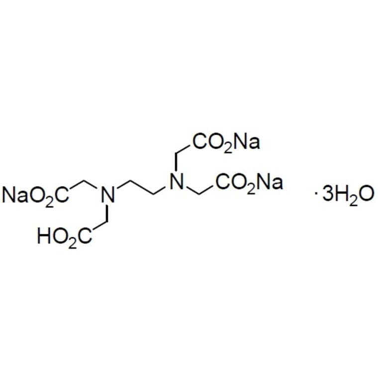 Structure - EDTA - Trisodium Salt (A57285) - Antibodies.com