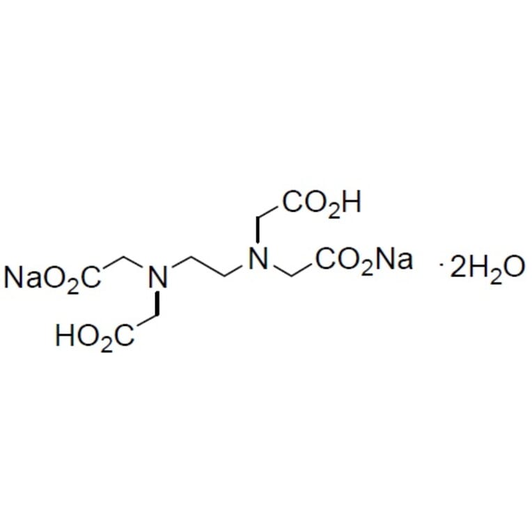 Structure - EDTA - Disodium Salt (A57286) - Antibodies.com