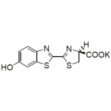 Structure - D-Luciferin - Potassium Salt (A57325) - Antibodies.com