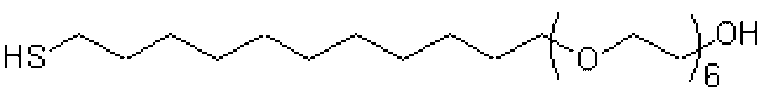Structure - Hydroxy-EG6-Undecanethiol - SAM Reagent (A57341) - Antibodies.com