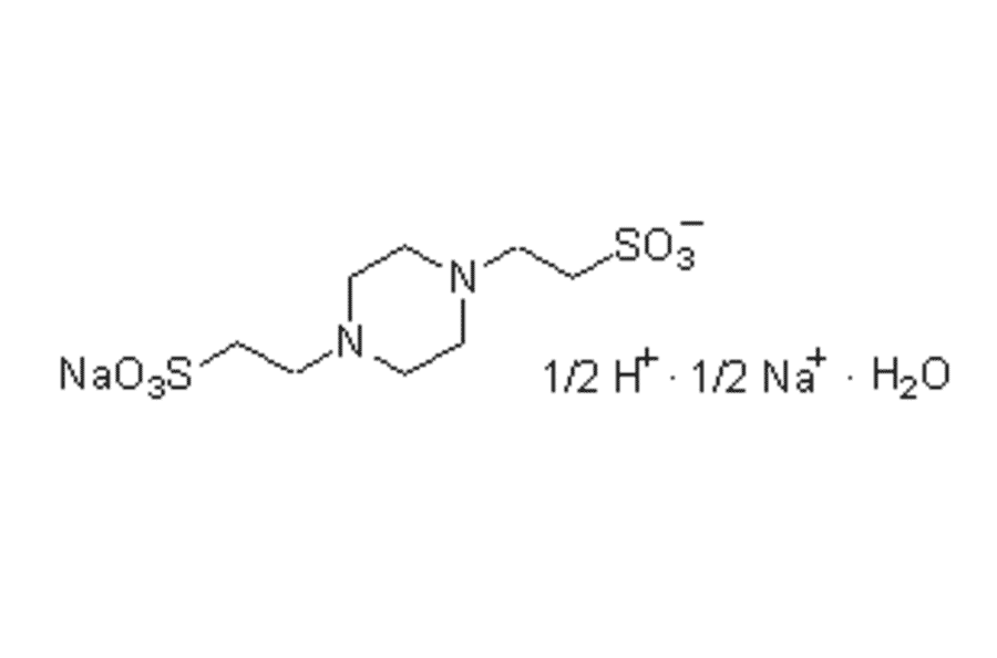 Structure - PIPES - Sesquisodium Salt (A57358) - Antibodies.com