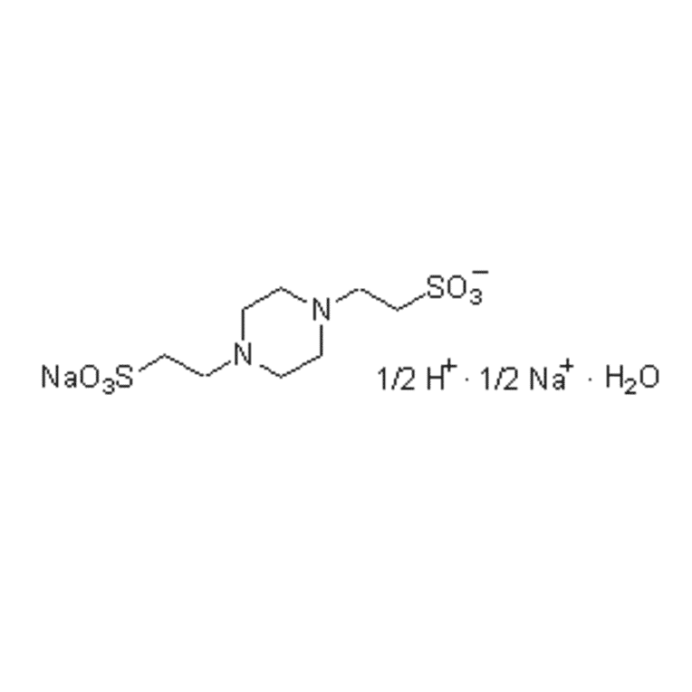 Structure - PIPES - Sesquisodium Salt (A57358) - Antibodies.com