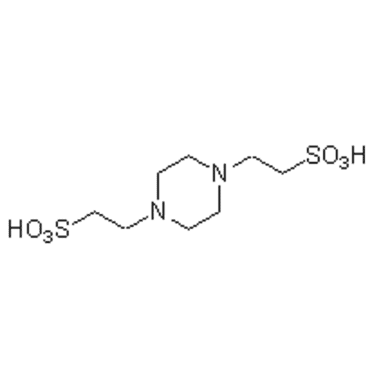 Structure - PIPES - Biological Buffer (A57364) - Antibodies.com