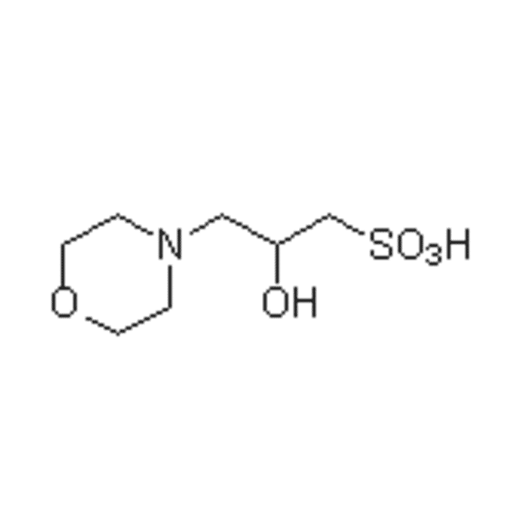 Structure - MOPSO - Biological Buffer (A57365) - Antibodies.com