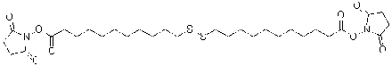 Structure - Dithiobis(Succinimidyl Undecanoate) - Cleavable Crosslinker (A57407) - Antibodies.com