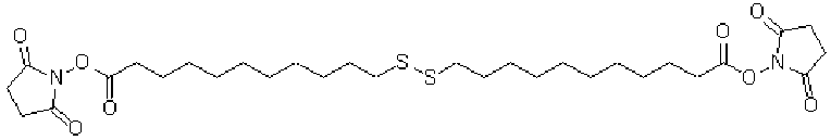 Structure - Dithiobis(Succinimidyl Undecanoate) - Cleavable Crosslinker (A57407) - Antibodies.com