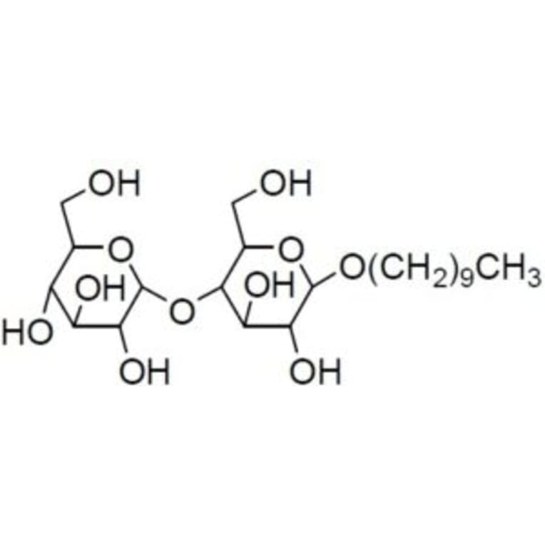 Structure - n-Decyl-ß-D-Maltoside - Non-Ionic Detergent (A57416) - Antibodies.com
