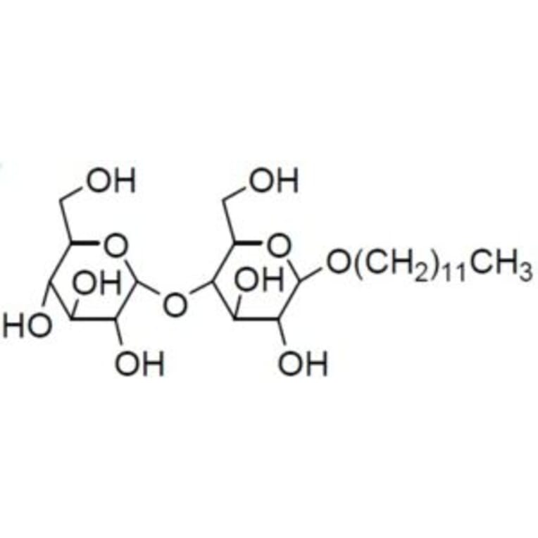 Structure - n-Dodecyl-ß-D-Maltoside - Non-Ionic Detergent (A57418) - Antibodies.com