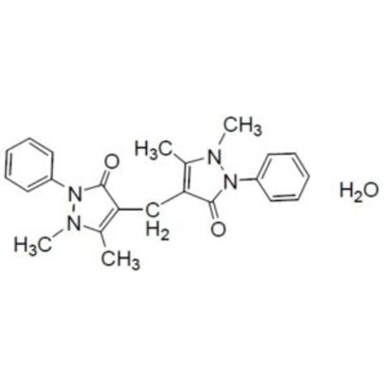Structure - Diantipyrylmethane - Metal Detection Reagent (A57430) - Antibodies.com