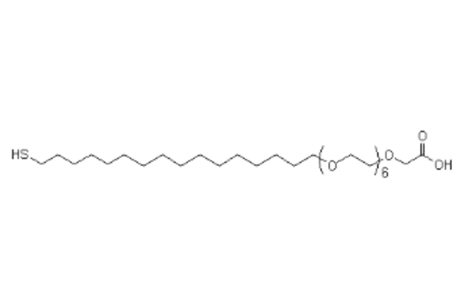 Structure - Carboxy-EG6-Hexadecanethiol - SAM Reagent (A57437) - Antibodies.com