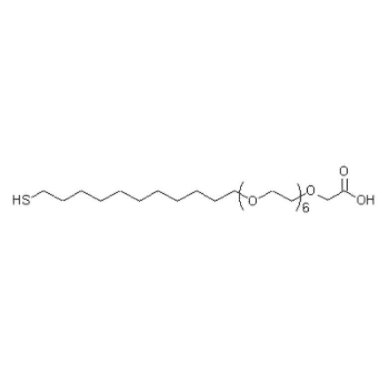 Structure - Carboxy-EG6-Undecanethiol - SAM Reagent (A57438) - Antibodies.com