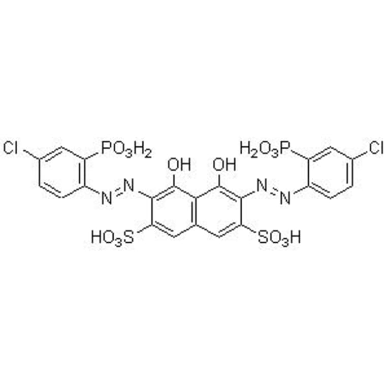 Structure - Chlorophosphonazo-III - Metal Indicator (A57461) - Antibodies.com