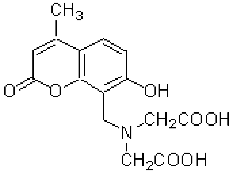 Structure - Calcein Blue - Fluorescent Metal Indicator (A57464) - Antibodies.com