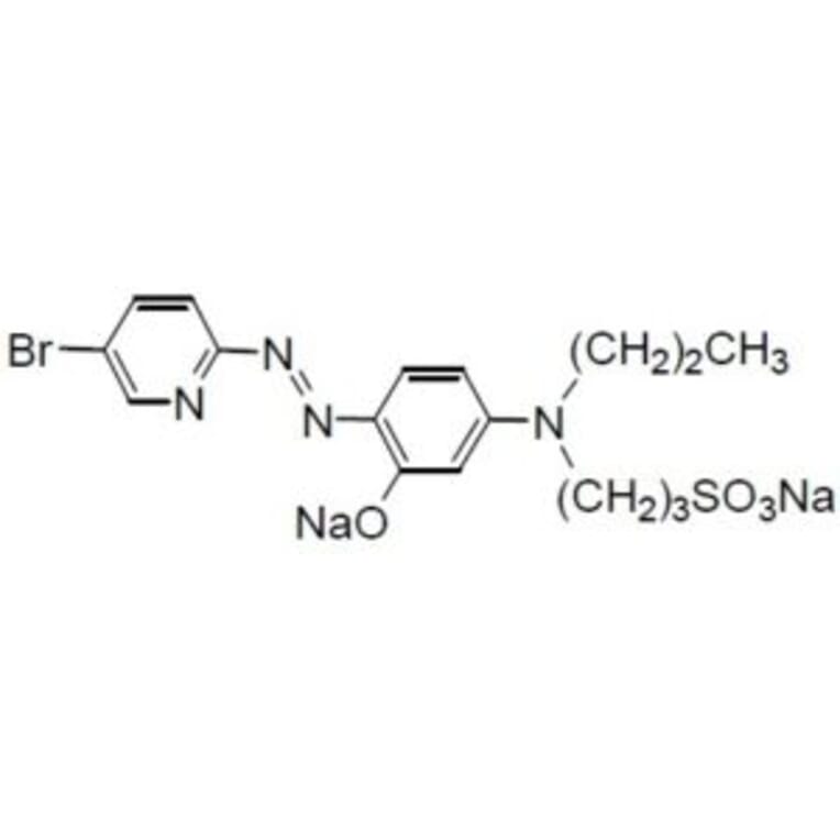 Structure - 5-Br-PAPS - Metal Chelator (A57490) - Antibodies.com