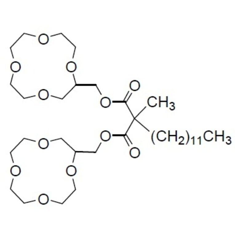 Structure - Bis(12-Crown-4) - Crown Ether Ligand (A57492) - Antibodies.com