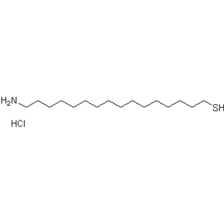 Structure - 16-Amino-1-Hexadecanethiol - Hydrochloride (A57511) - Antibodies.com
