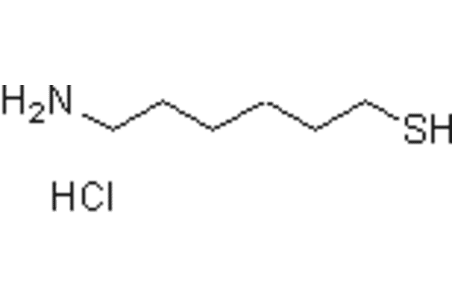 Structure - 6-Amino-1-Hexanethiol - Hydrochloride (A57513) - Antibodies.com